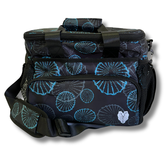 Hawaiian Black Opihi Bombucha Collapsible Lunch Cooler Bag