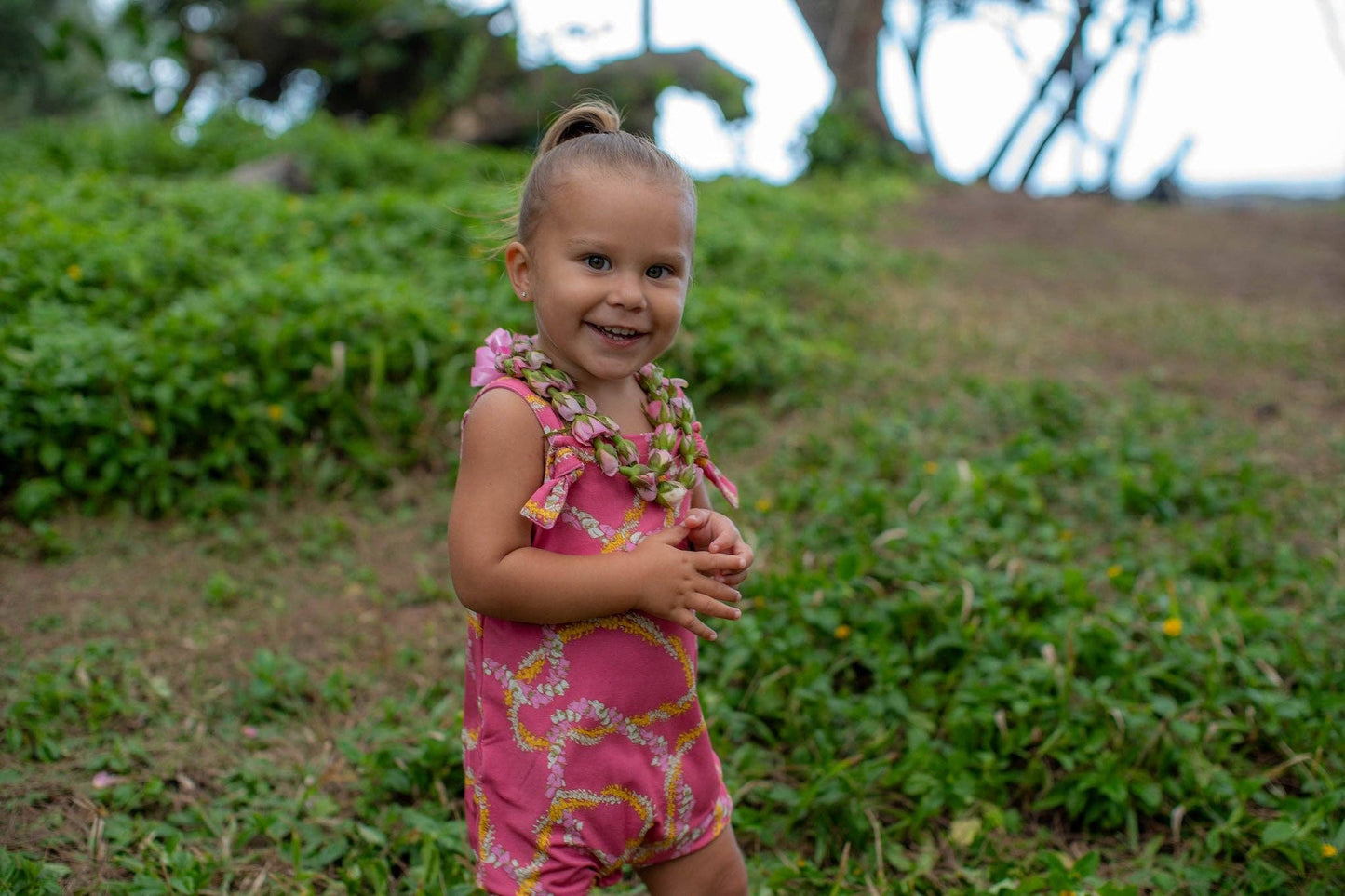 Lei Lokelani Knotted Overall