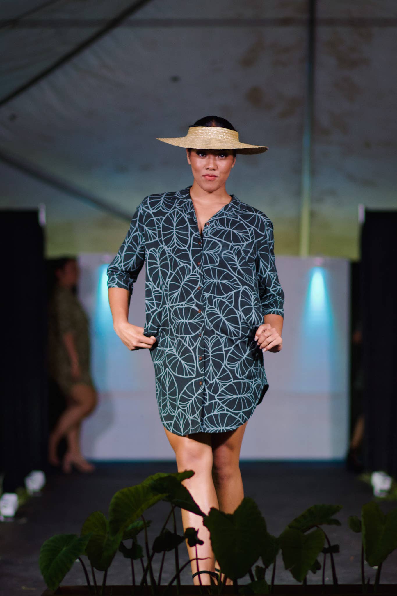 Aloha Shirt Dress ~ Lo'i Kalo X Pohkau