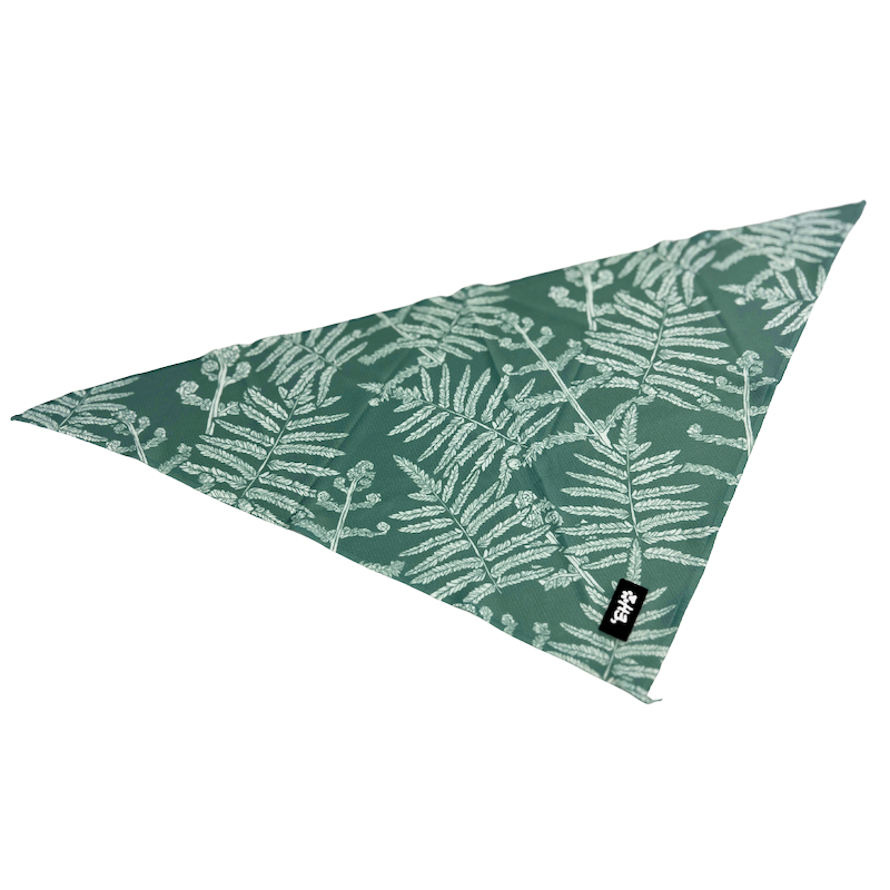 Hawaiian Pet Green Neke Fern Bandana