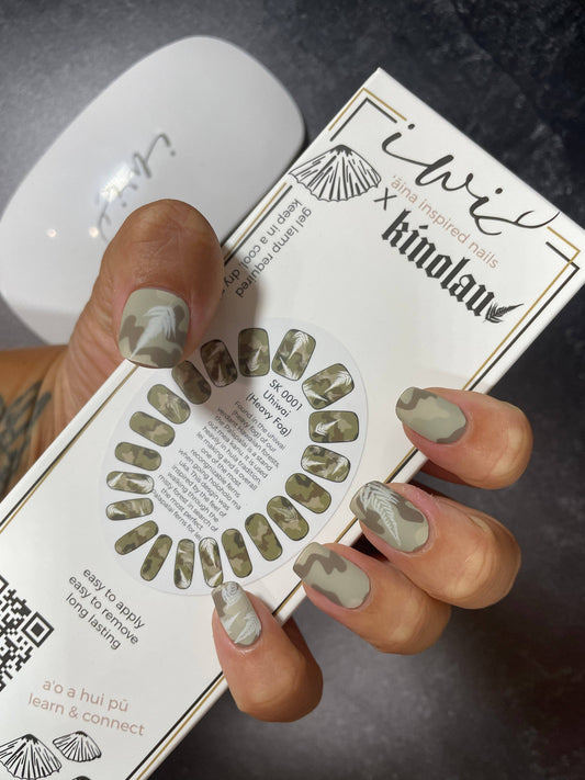 Shop Kinolau x Iwi Nails: Uhiwai