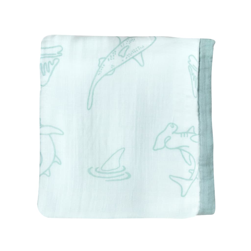 Fin-tastic Baby Bamboo Quilt