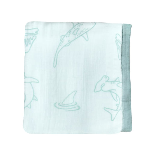 Fin-tastic Baby Bamboo Quilt