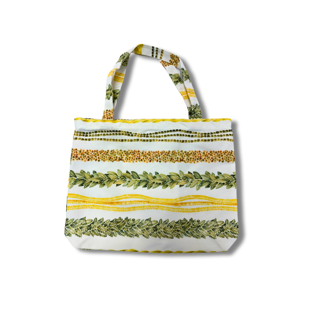Hawaii Canvas Zipper Tote Bags