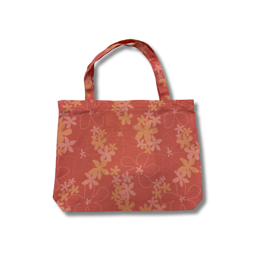 Hawaii Canvas Zipper Tote Bags