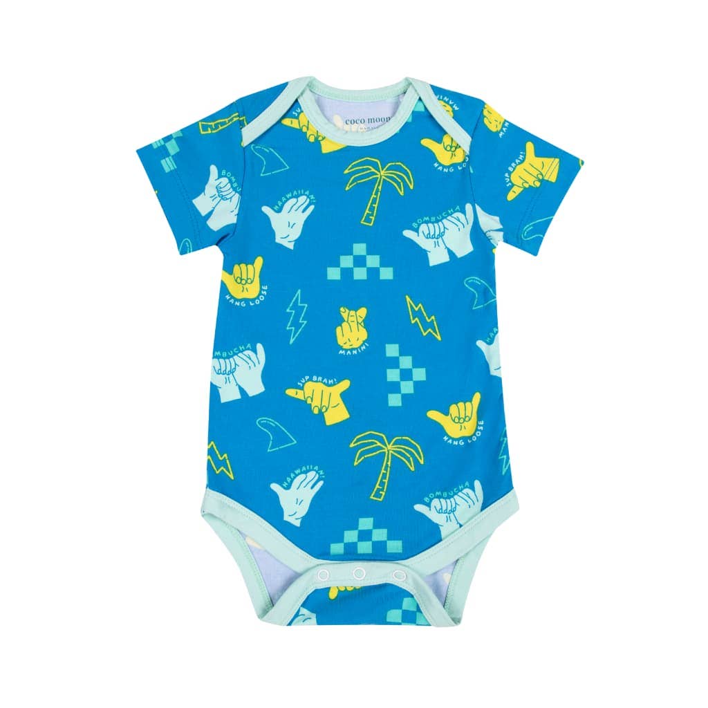 Shaka Code Baby Bamboo Onesie