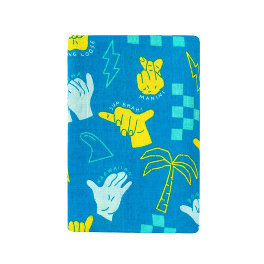Shaka Code Muslin Baby Swaddle Blanket