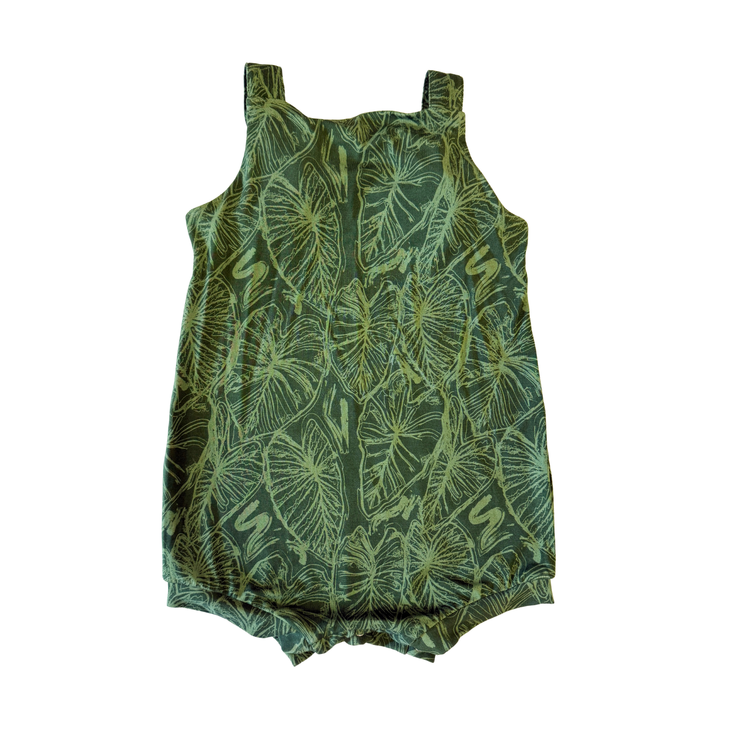 Green Kalo Scribble Makani Overall