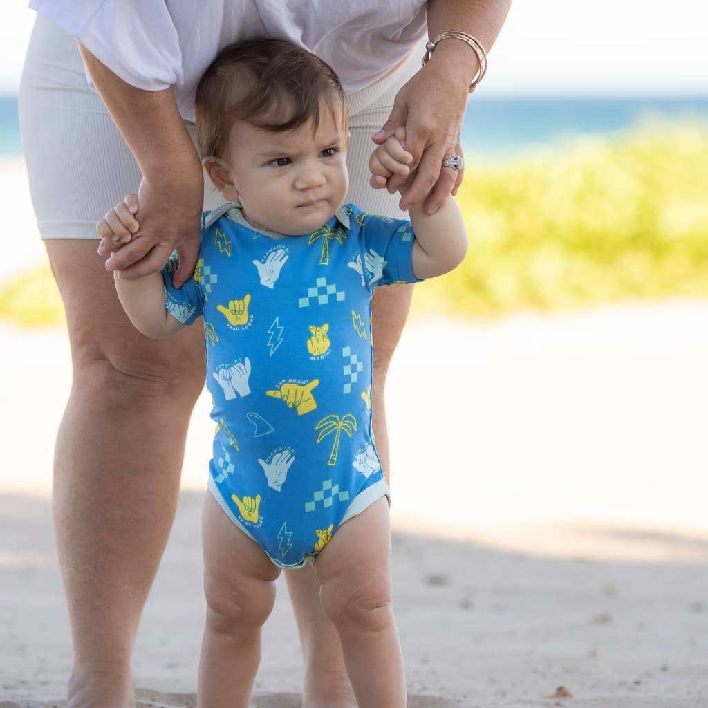 Shaka Code Baby Bamboo Onesie