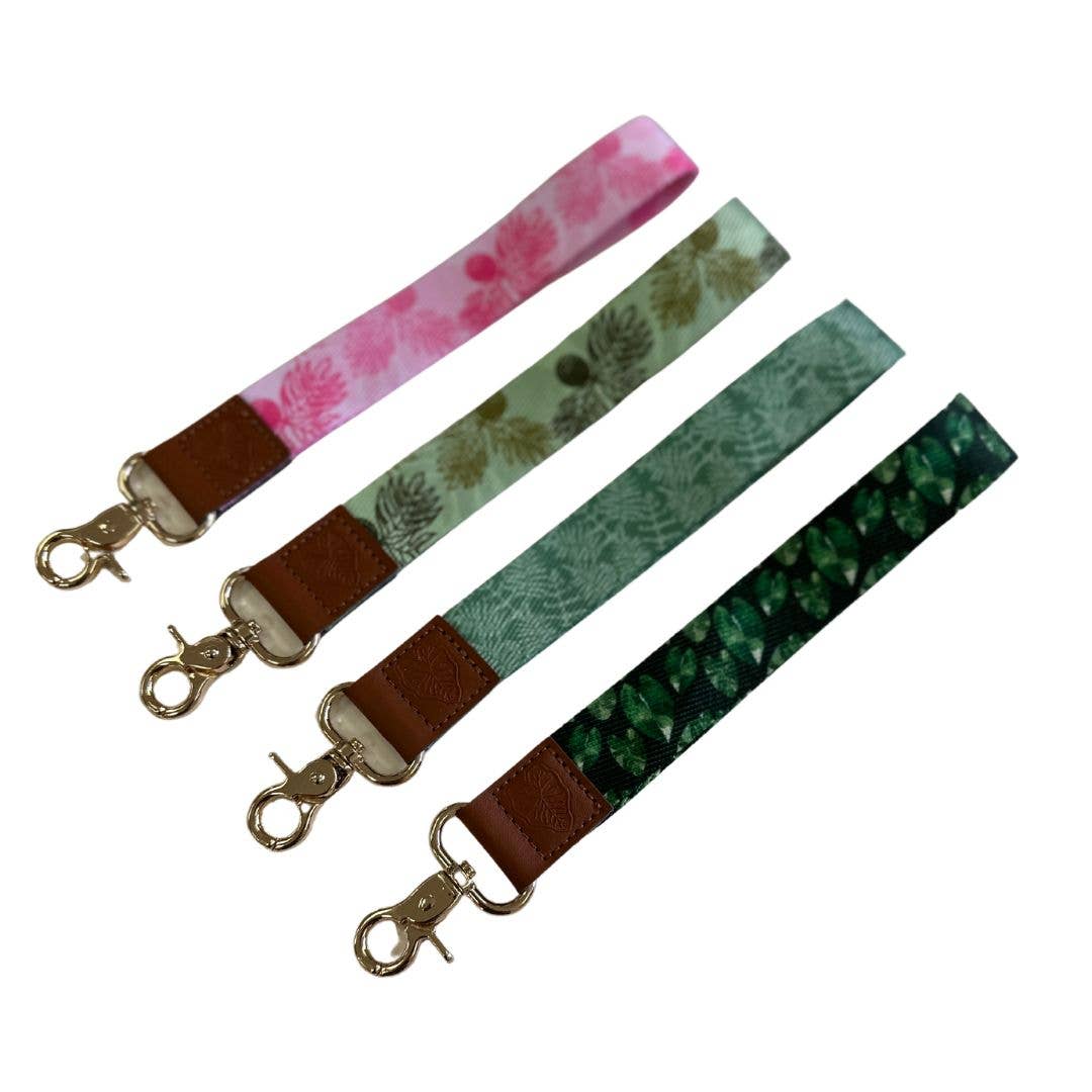 Hawaiian Keychain Wristlet Strap Lanyard