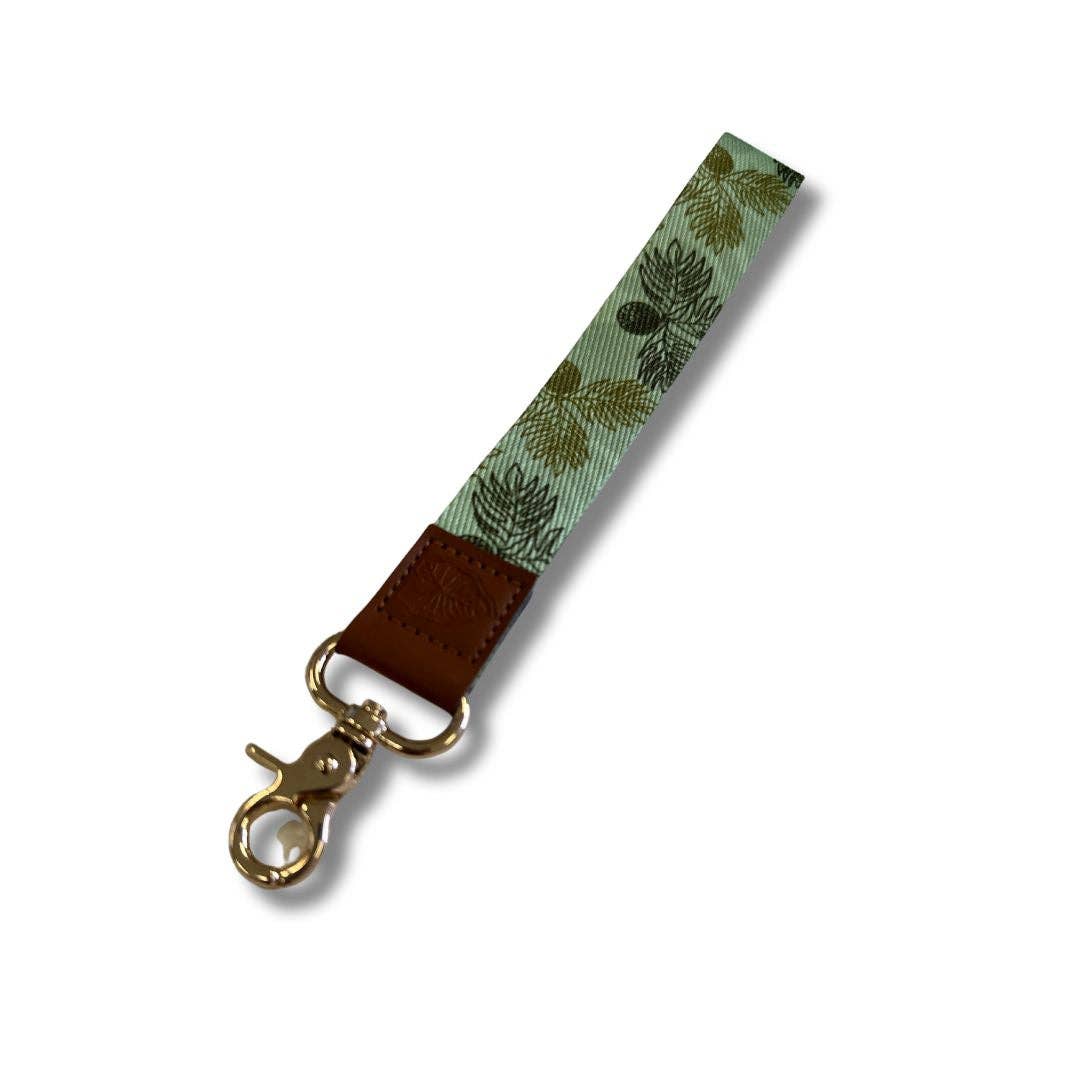 Hawaiian Keychain Wristlet Strap Lanyard