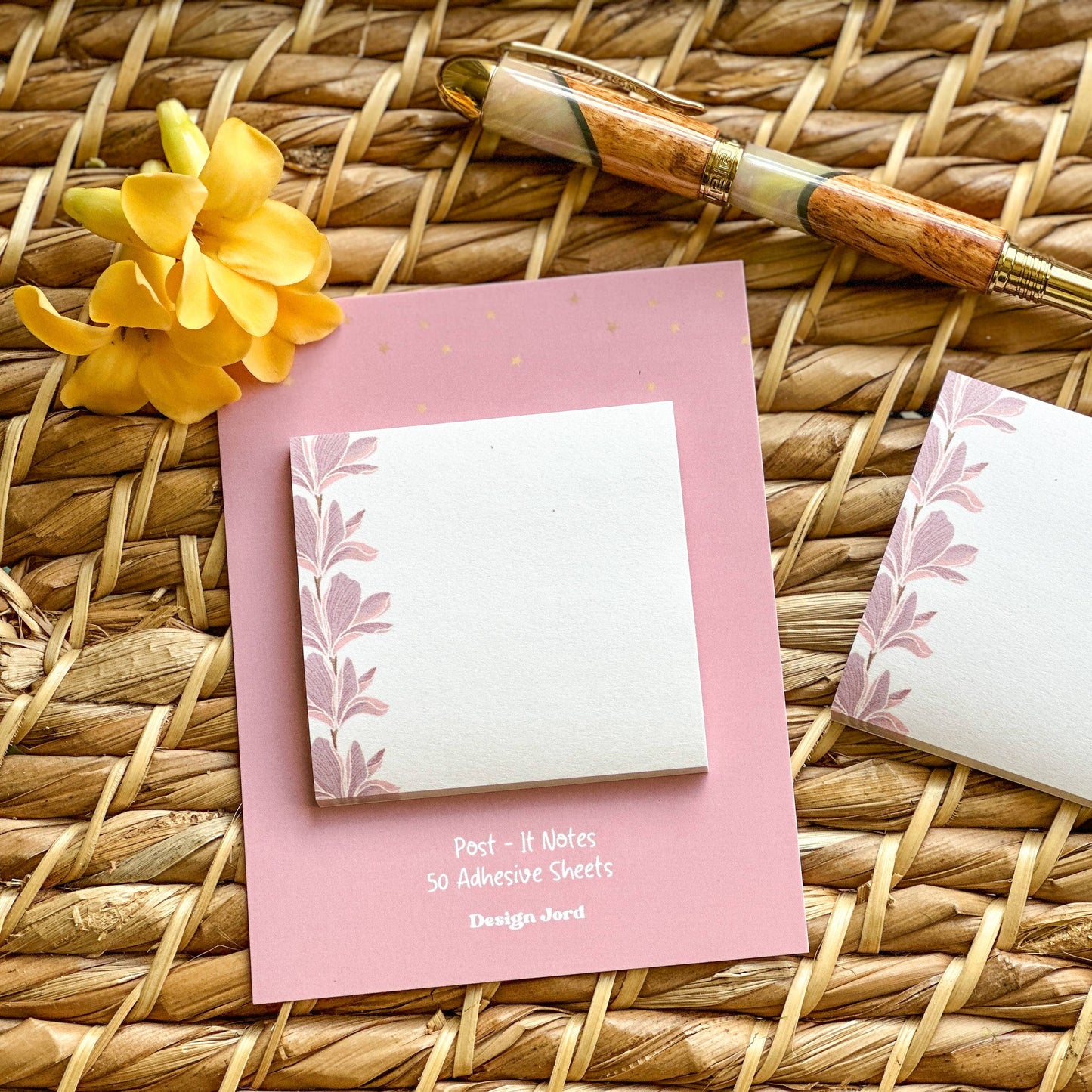 Pastel Plumeria - Post-It Note