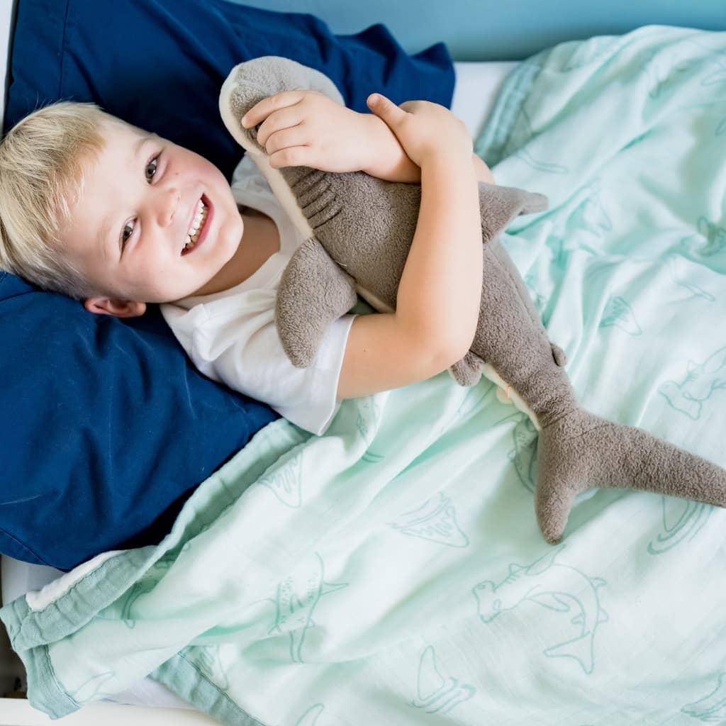 Fin-tastic Baby Bamboo Quilt