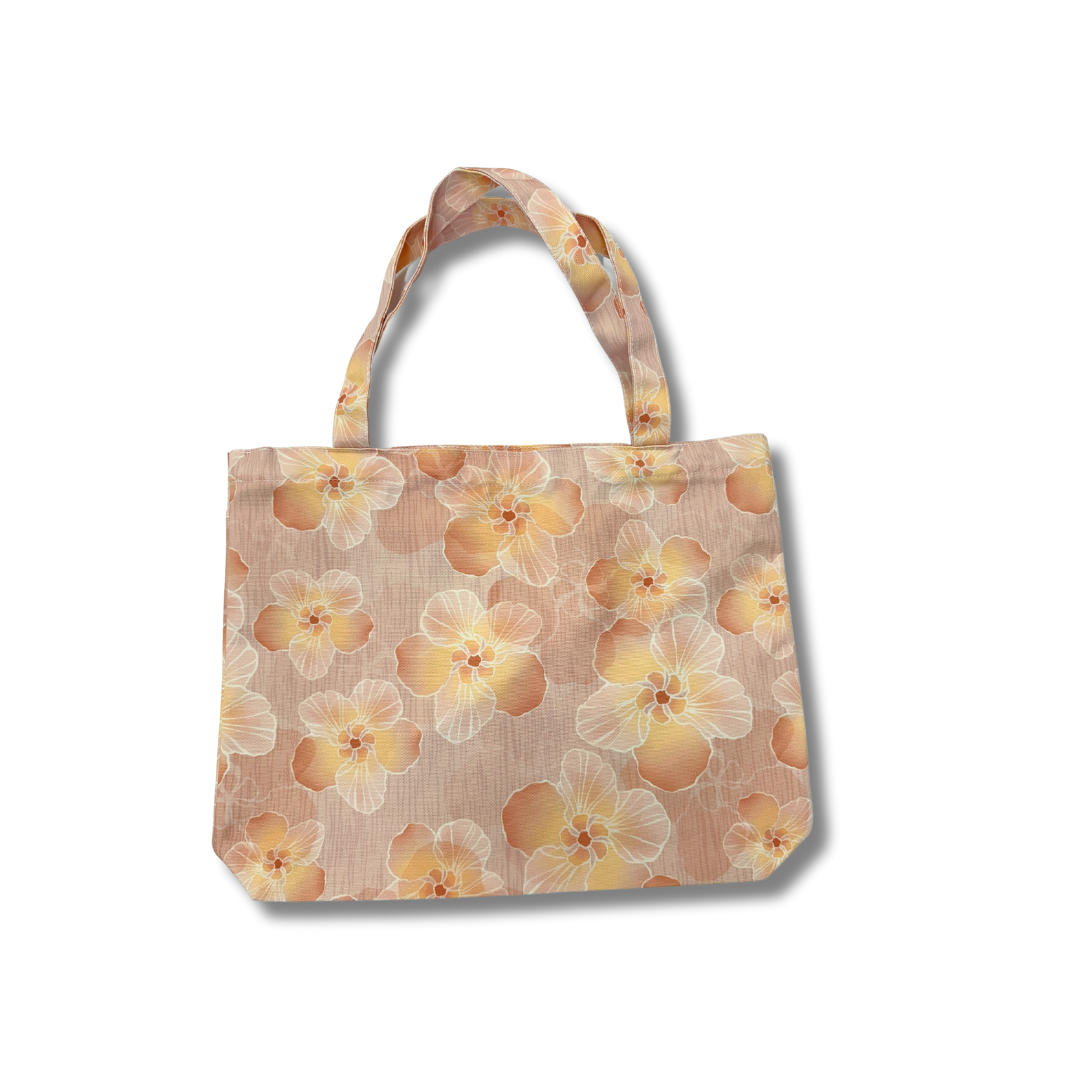 Hawaii Canvas Zipper Tote Bags