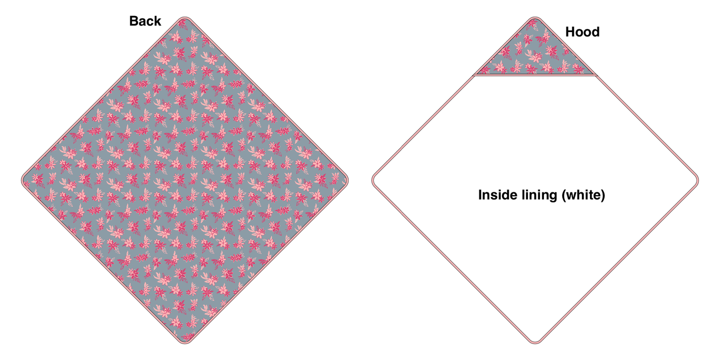 Tiare Breeze Hooded Towel Set