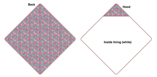 Tiare Breeze Hooded Towel Set