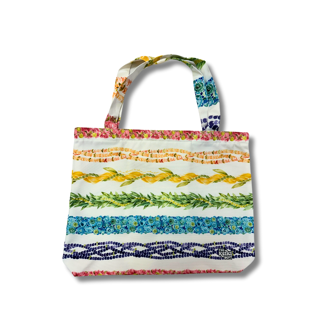 Hawaii Canvas Zipper Tote Bags