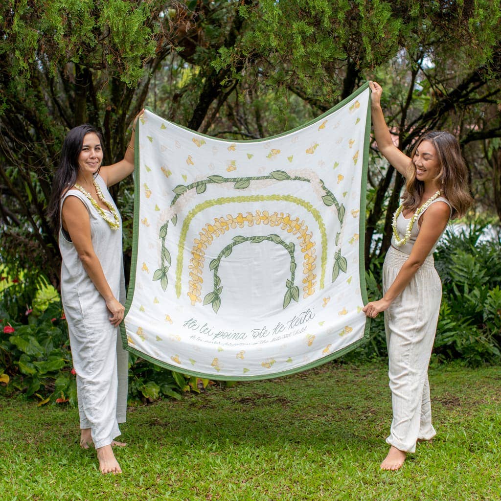 Lei Aloha Baby Quilt