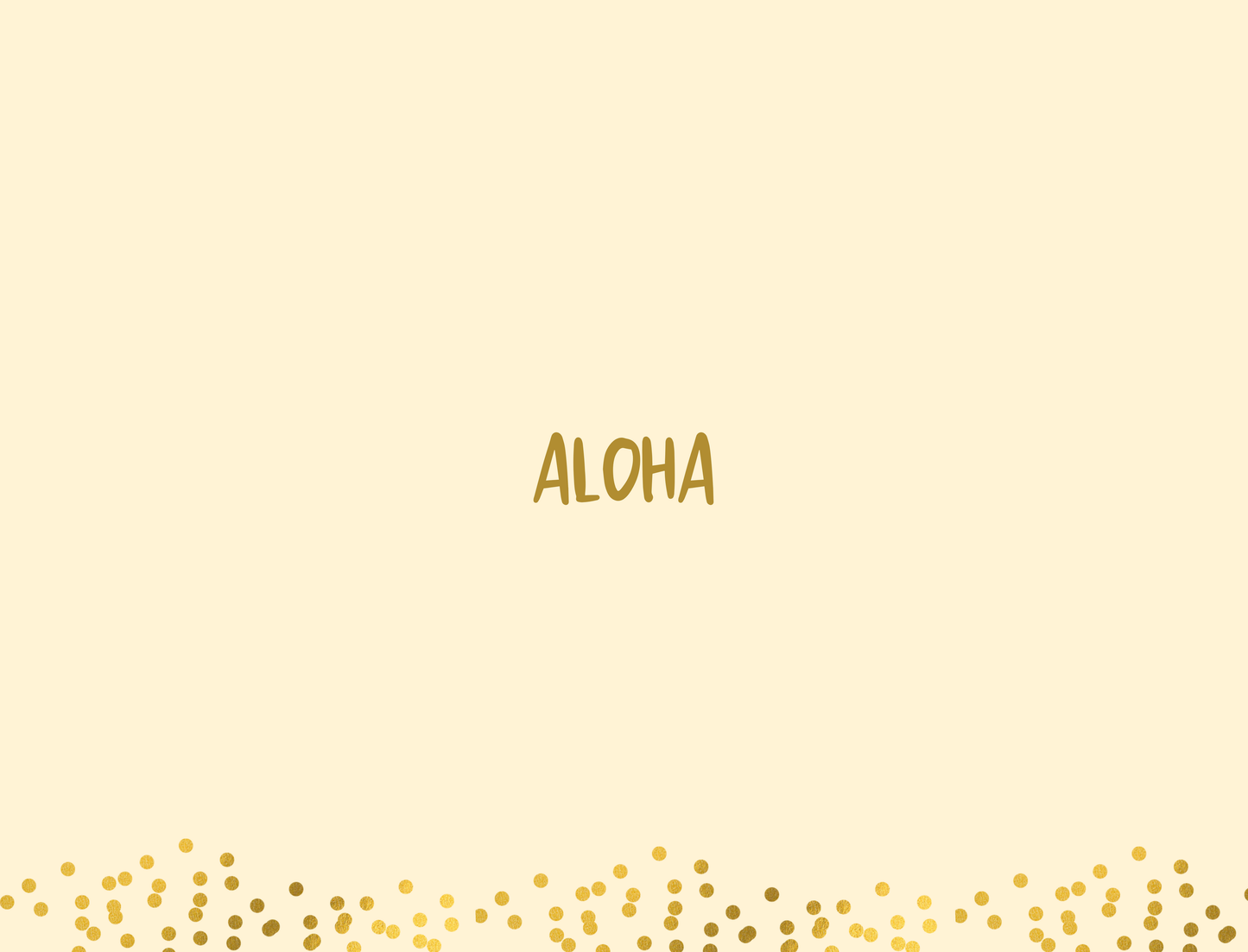 Hawaiian Graduation Greeting Card