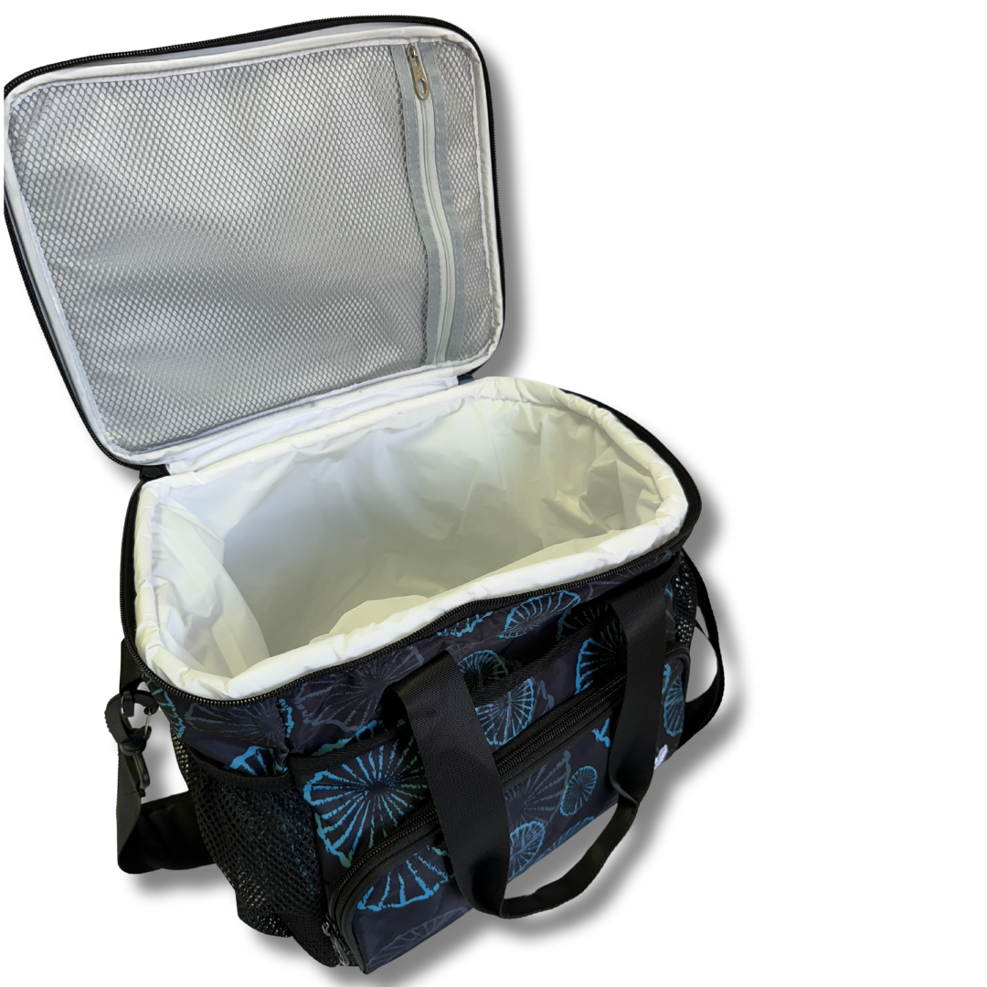 Hawaiian Black Opihi Bombucha Collapsible Lunch Cooler Bag