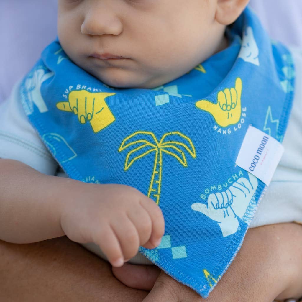 Shaka Code Baby Bandana Bib