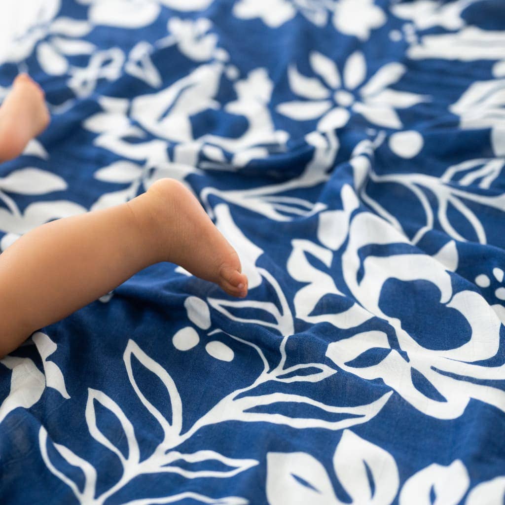 Vintage Pareo Muslin Swaddle Blanket