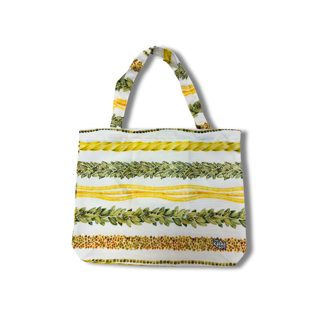 Hawaii Canvas Zipper Tote Bags