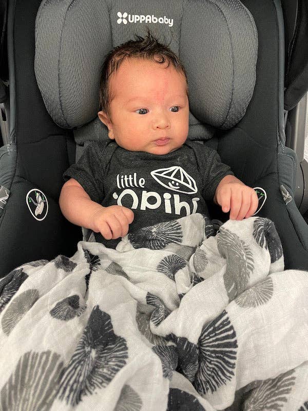 Hawaiian Baby Little Opihi Onesie