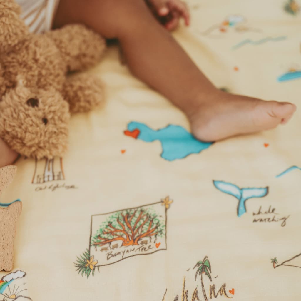 Maui Strong Baby Bamboo Quilt