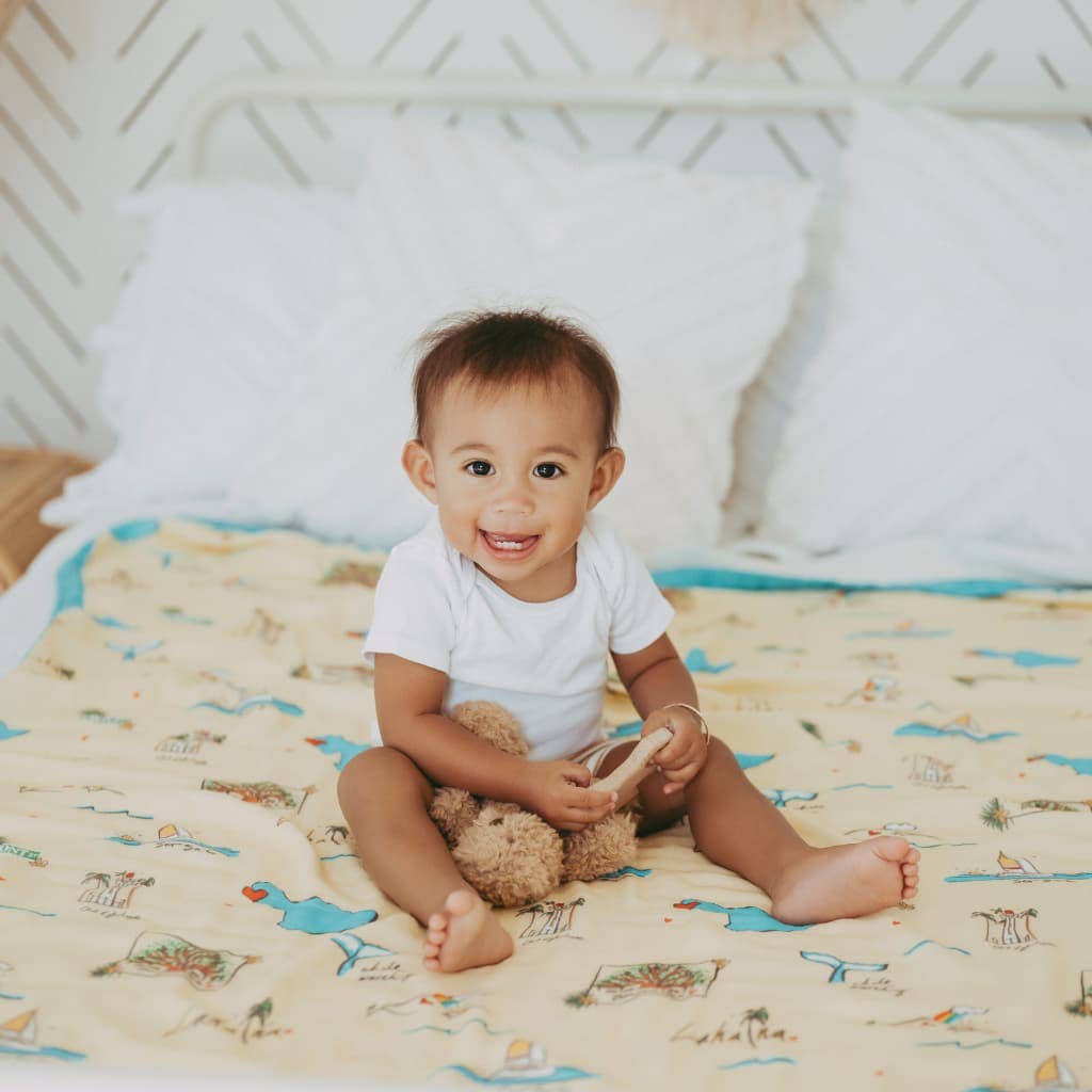 Maui Strong Baby Bamboo Quilt