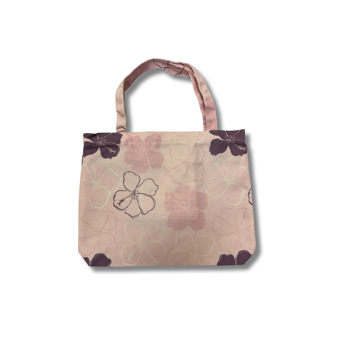 Hawaii Canvas Zipper Tote Bags