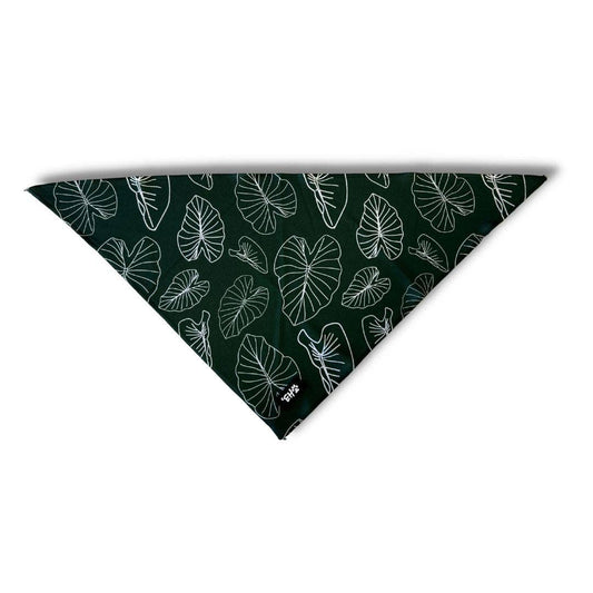 Hawaiian Pet Signature Green Kalo Bandana