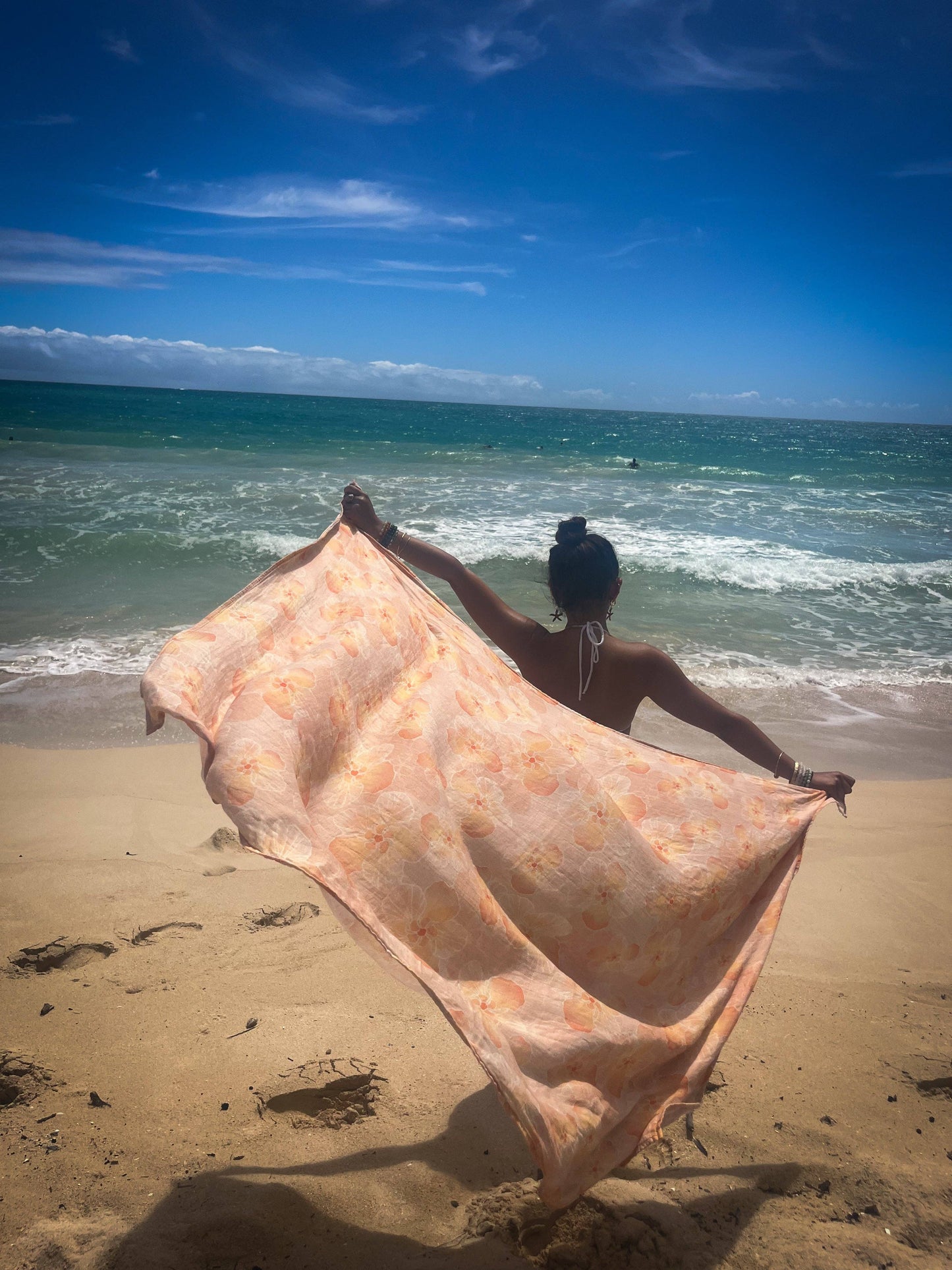 Hawaii Bamboo Muslin Pareo Sarong