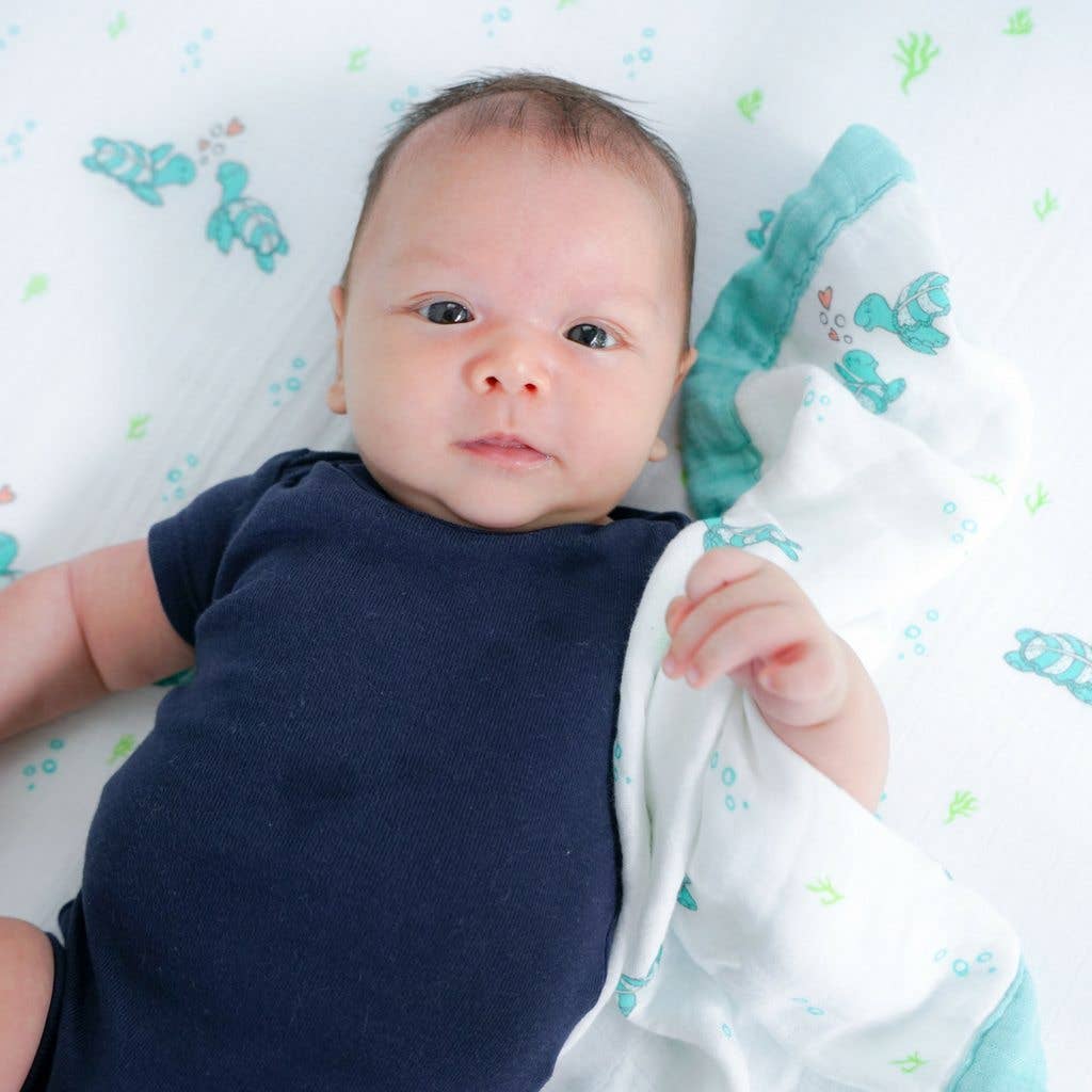 Honu Honi Baby Bamboo Security Blanket