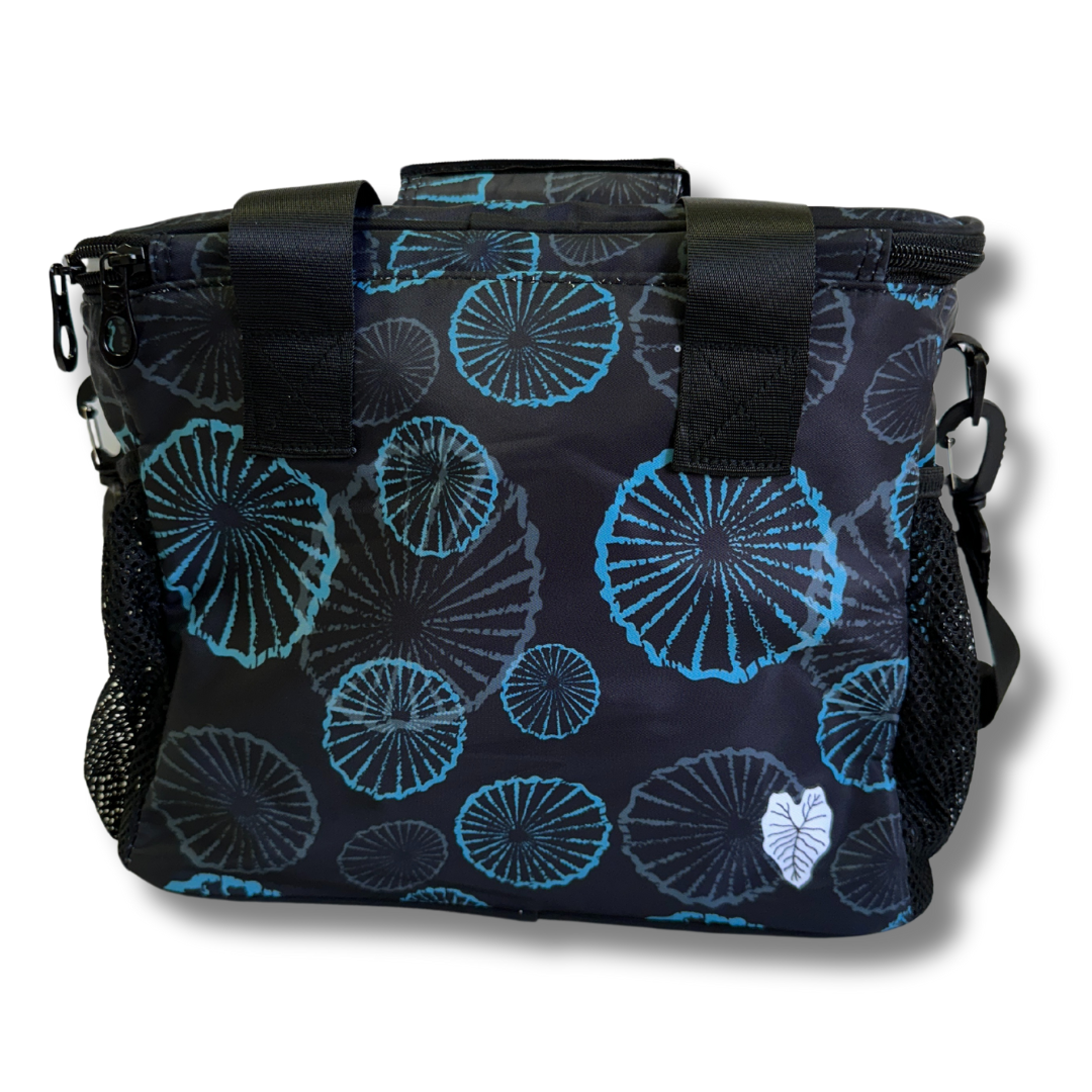 Hawaiian Black Opihi Bombucha Collapsible Lunch Cooler Bag