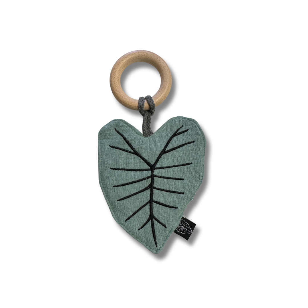 Hawaiian Kalo Baby Crinkle Teether Toys