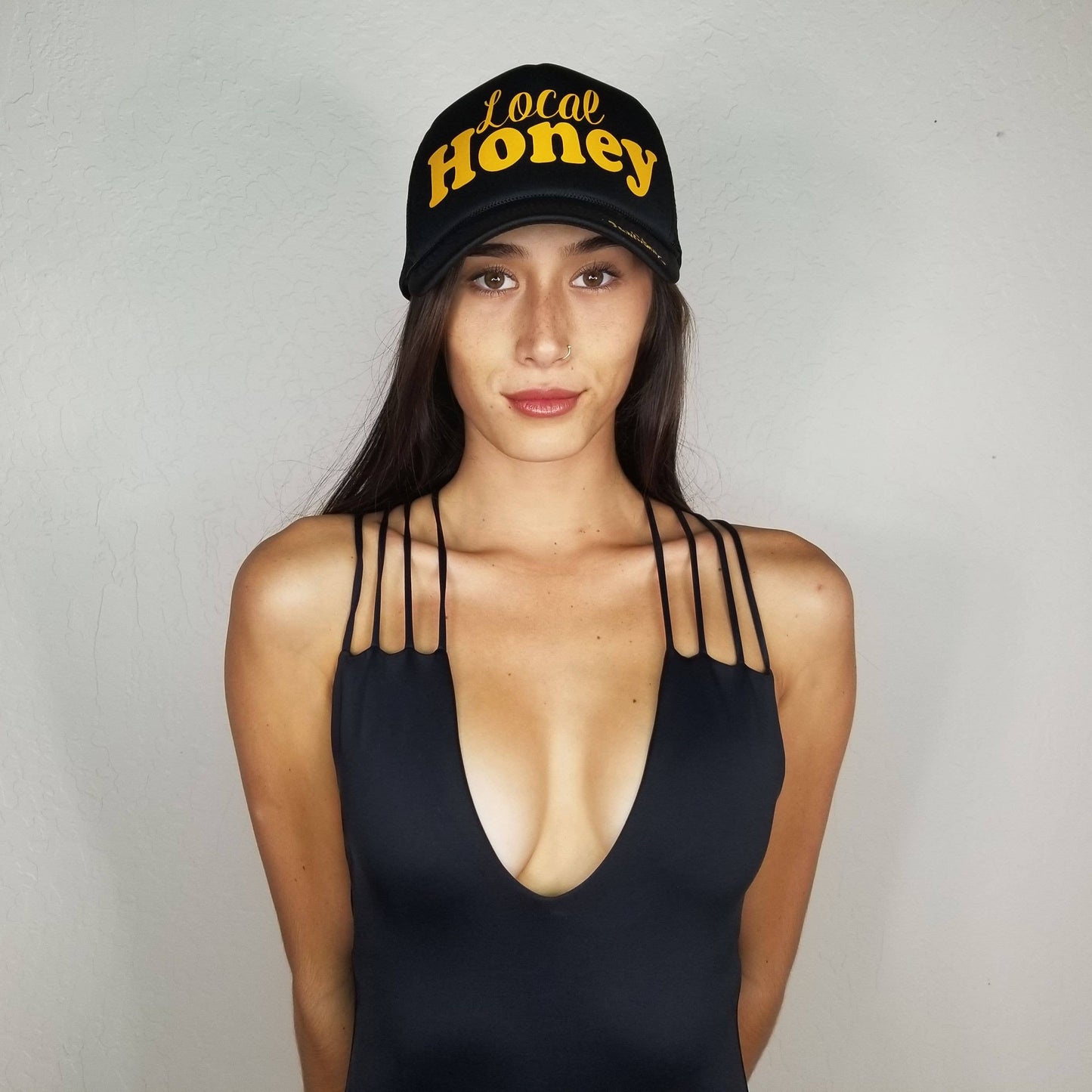 Local Honey Adult Trucker Hat, Hawaiian Honey Hat