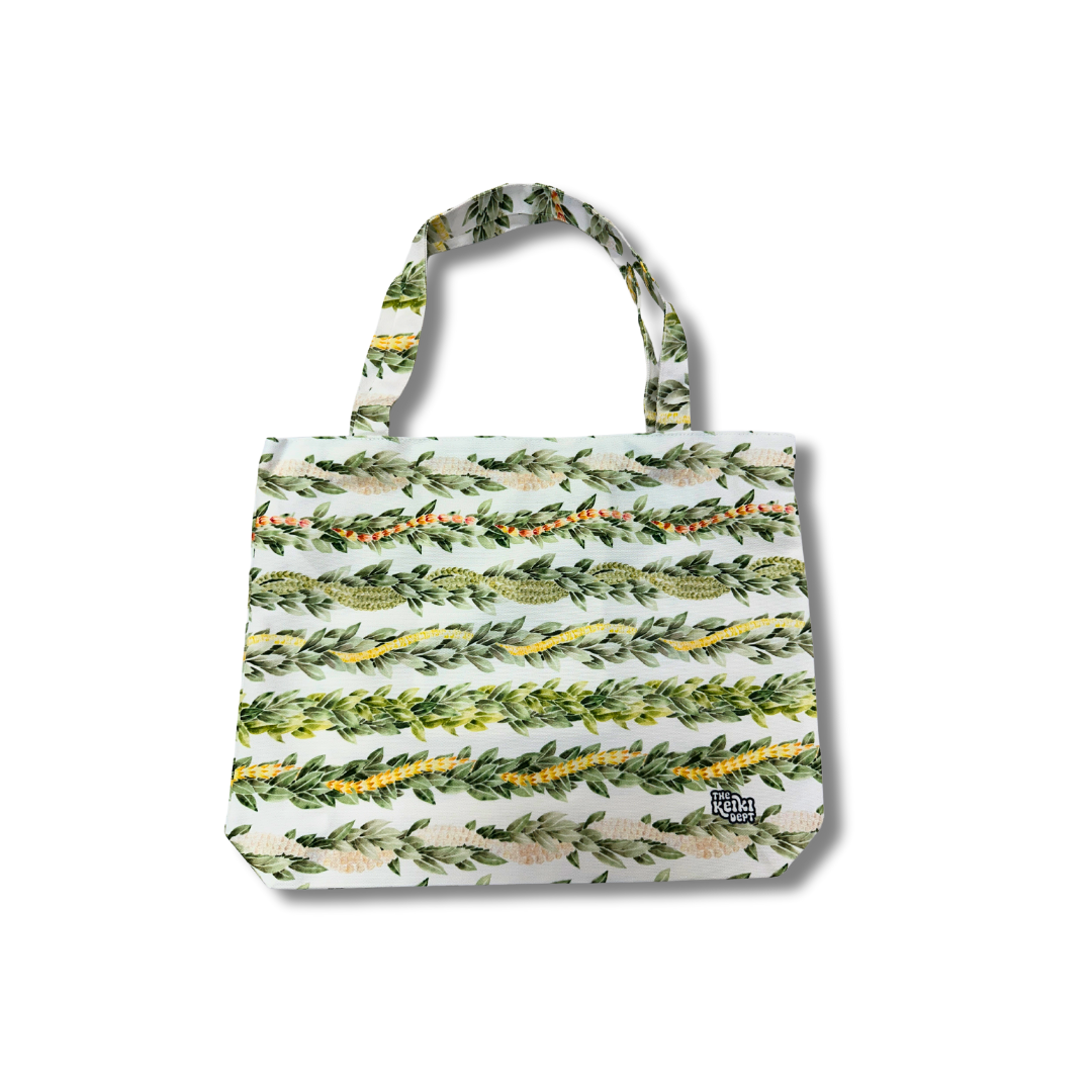 Hawaii Canvas Zipper Tote Bags