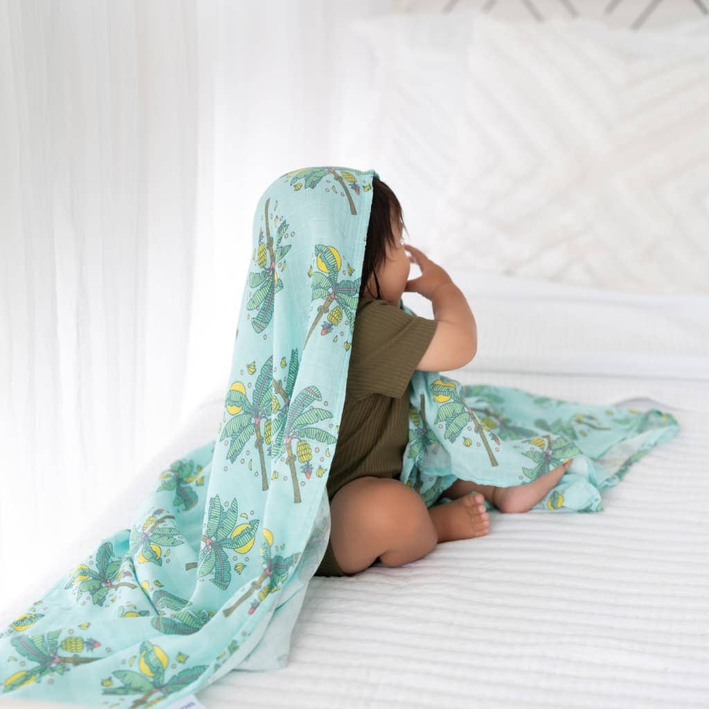 Banana Moon Muslin Baby Swaddle Blanket