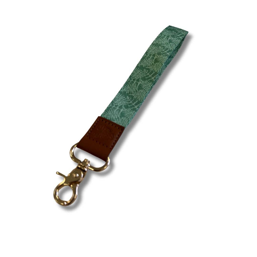 Hawaiian Keychain Wristlet Strap Lanyard