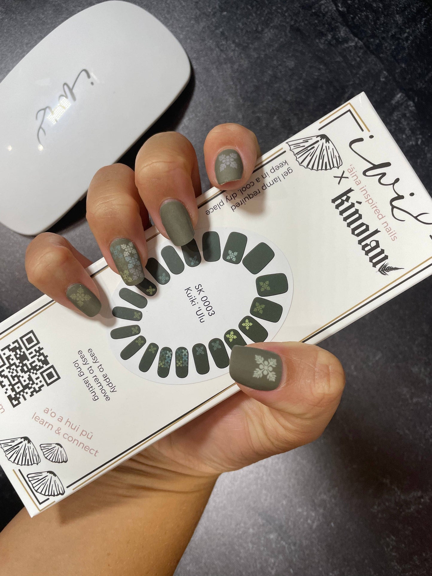Shop Kinolau x Iwi Nails: Kuiki ʻUlu