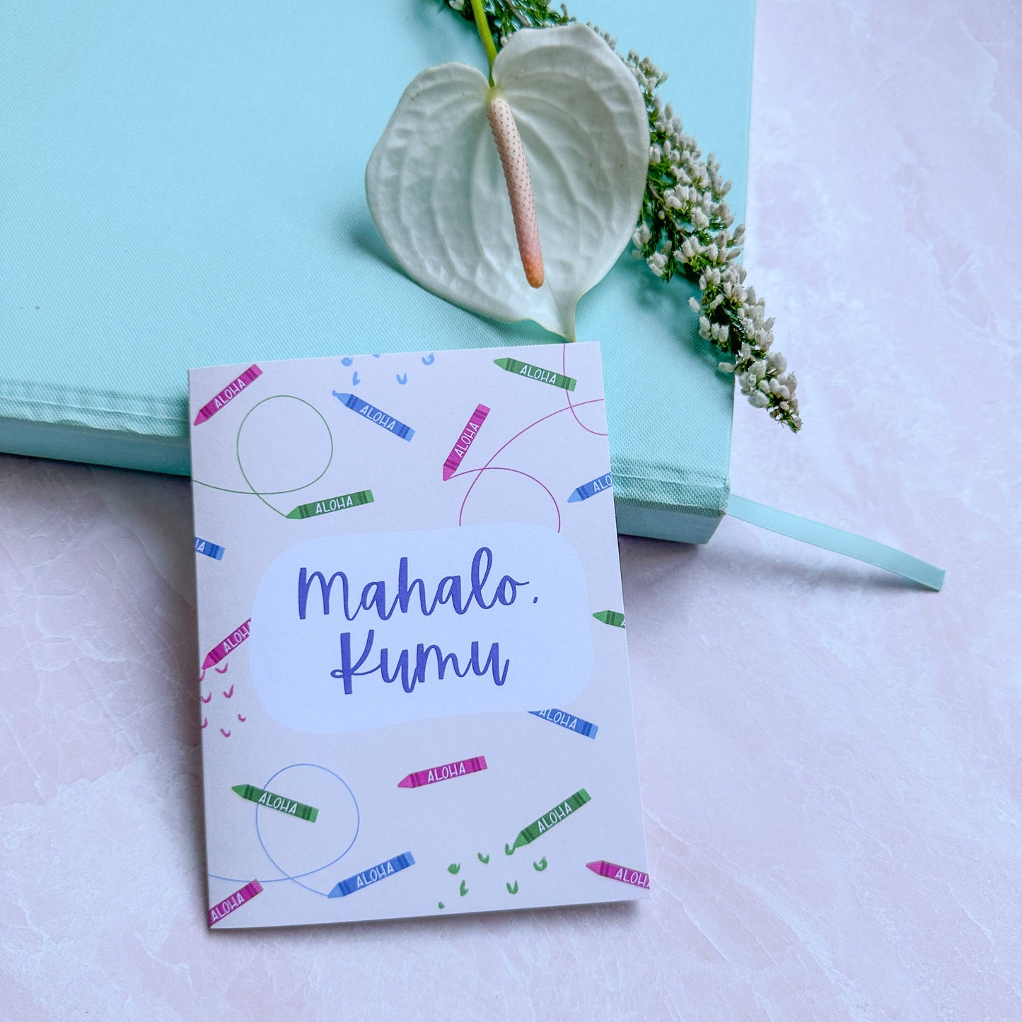 Kumu Crayons - Thank You Card