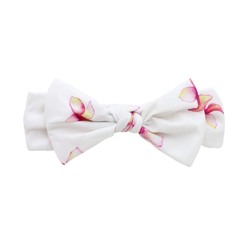 Coco Moon: Plumeria Bow Headband