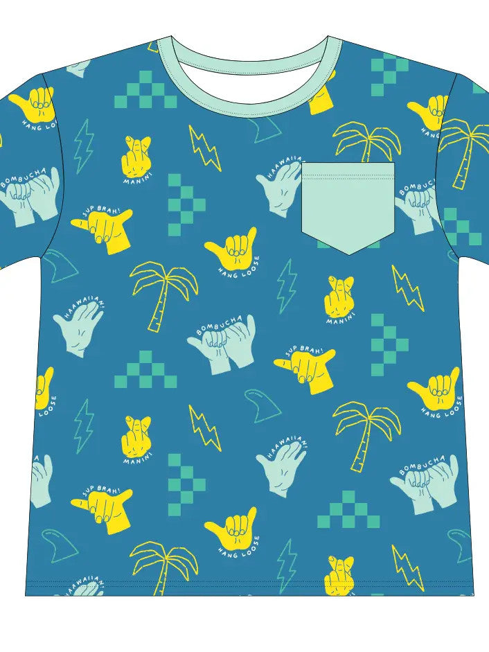 Coco Moon: Shaka Code Bamboo Tee