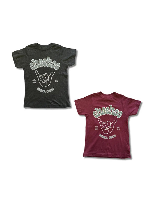 The Keiki Dept: Keiki Cheehoo Shaka Crew T-shirt