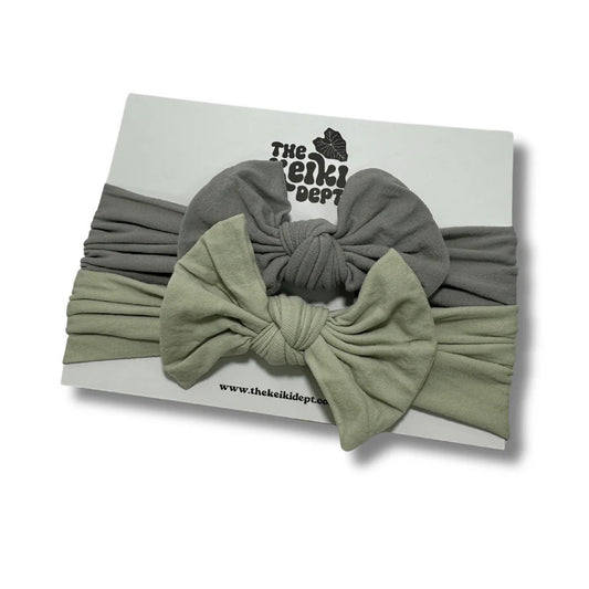 The Keiki Dept: Nylon Headband bow