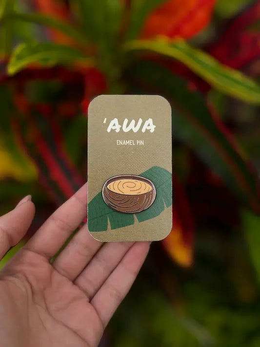 Mahea Leah: Awa Enamel Pin